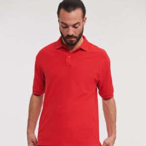 539M Russell Poly/Cotton Piqué Polo Shirt