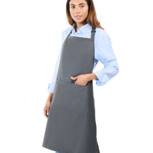 BR501 Brand Lab Adjustable Bib Pocket Apron