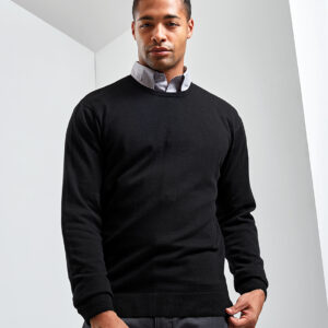 PR692 Premier Cotton Rich Crew Neck Sweater