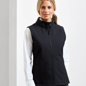 PR816 Premier Ladies Windchecker® Recycled Printable Soft Shell Gilet