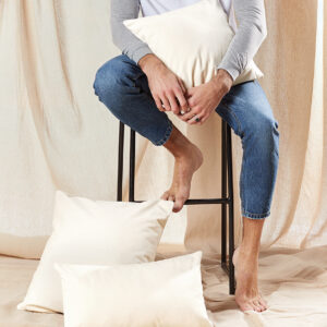 Fairtrade Cotton Canvas Cushion Cover